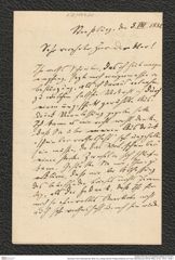 Nachlass Franz Steindachner, Brief von Ludwig Heinrich Philipp Döderlein an Franz Steindachner (05.08.1882), Inv.Nr. 109.01, Seite 1